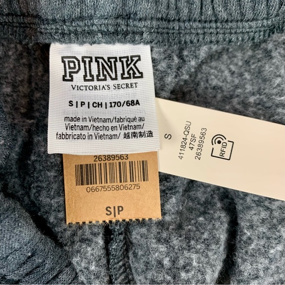 NWT Small PINK Victoria’s Secret High Waist Campus Joggers Sweats Tie Dye Vspink - Picture 8 of 11